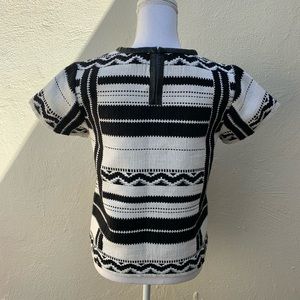 Madewell Tops - Madewell Stripe Woven Aztec Short Sleeve Top Madewell Tops - Madewell Stripe Woven Aztec Short Sleeve Top